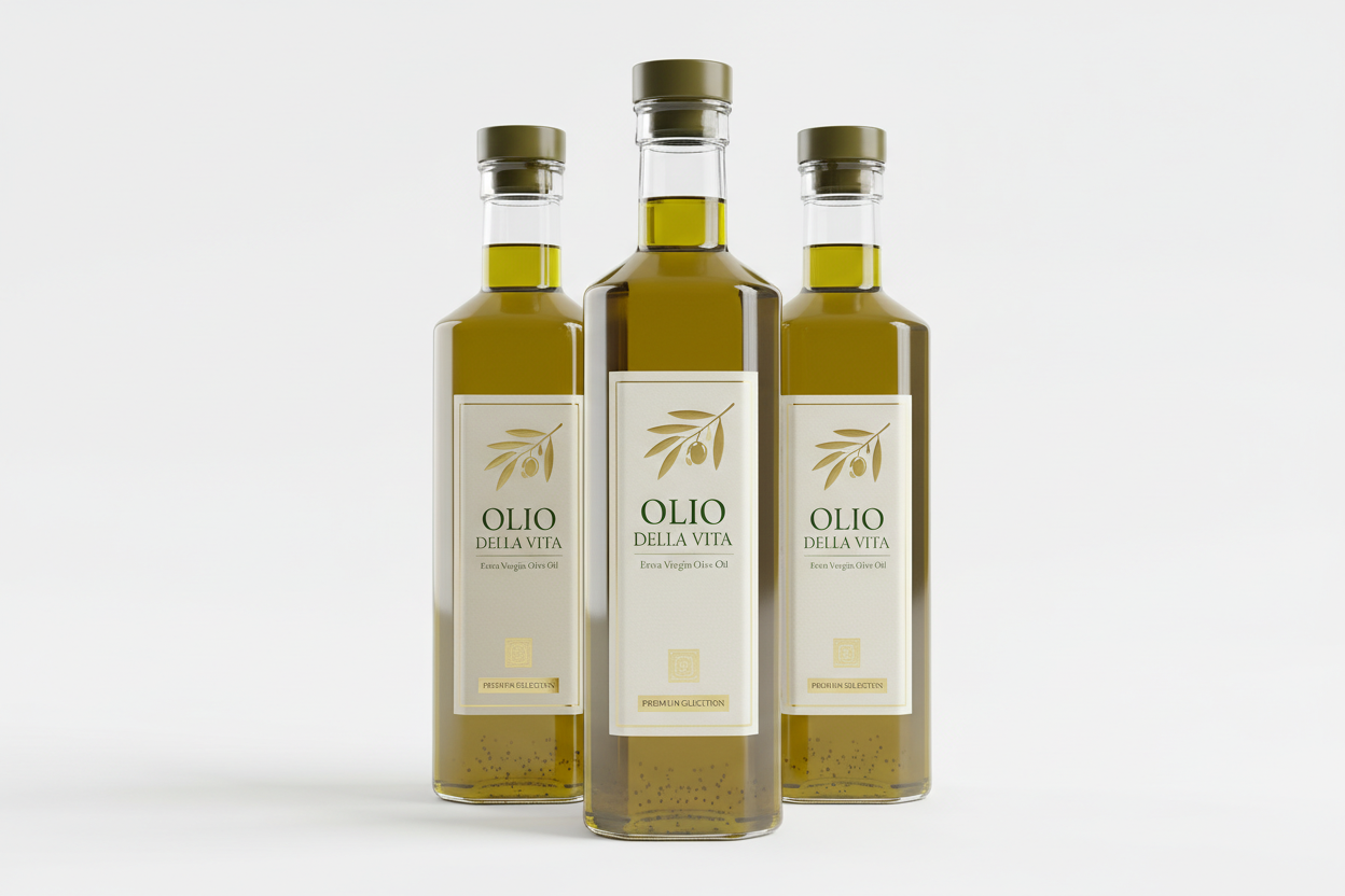 3 bottles extra virgin oil